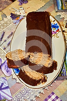 Piece of ÃÂzech roll